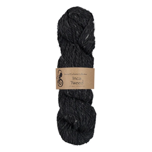 Viking Garn Snorre Exclusive Inca Tweed - Czarny 103
