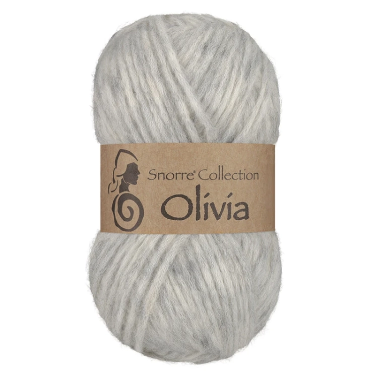 Viking Garn Snorre Collection Olivia - Perłowo-szary 712
