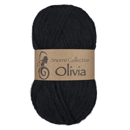 Viking Garn Snorre Collection Olivia - Czarny 703