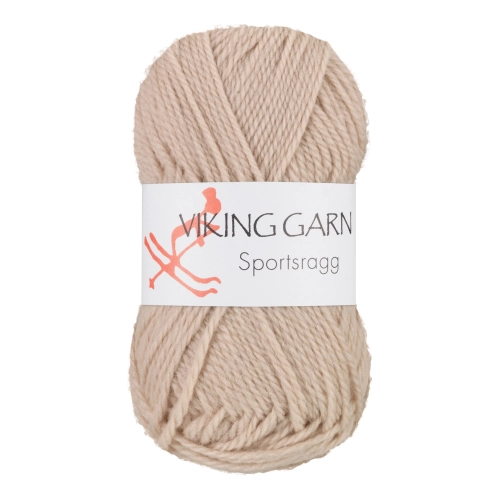 Viking Garn Sportsragg - Beżowy 507