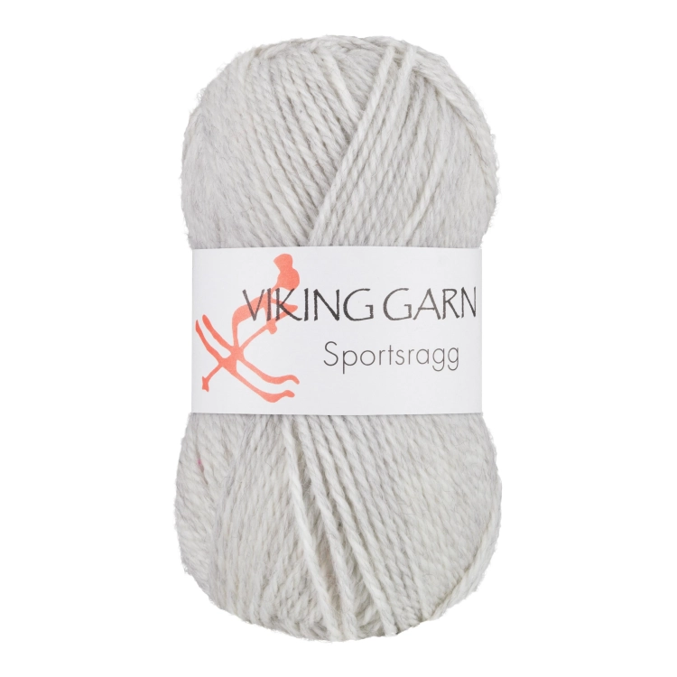 Viking Garn Sportsragg - Perłowoszary 512