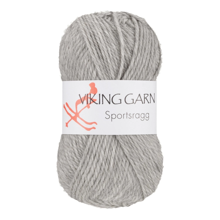 Viking Garn Sportsragg - Jasnoszary 513