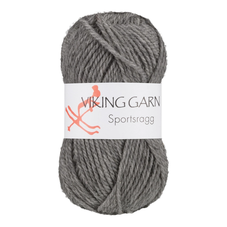 Viking Garn Sportsragg - Szary 530