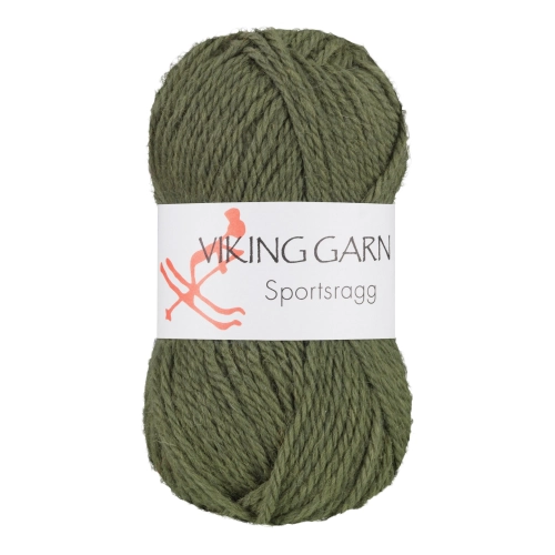 Viking Garn Sportsragg - Ciemnozielony 532
