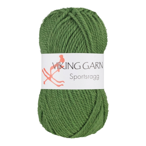 Viking Garn Sportsragg - Zielony 533
