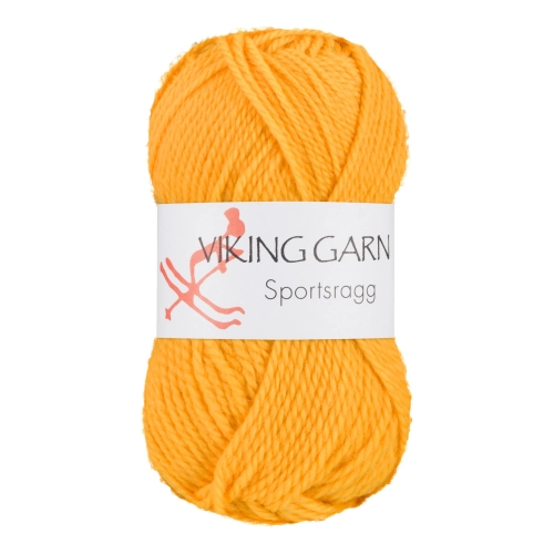 Viking Garn Sportsragg - Żółty 545