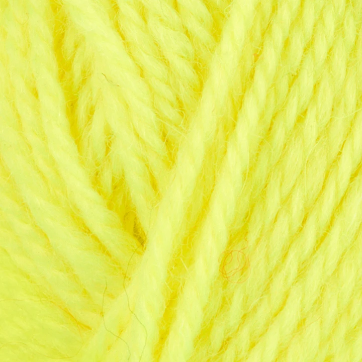 Viking Garn Sportsragg - Neonowy żółty 549