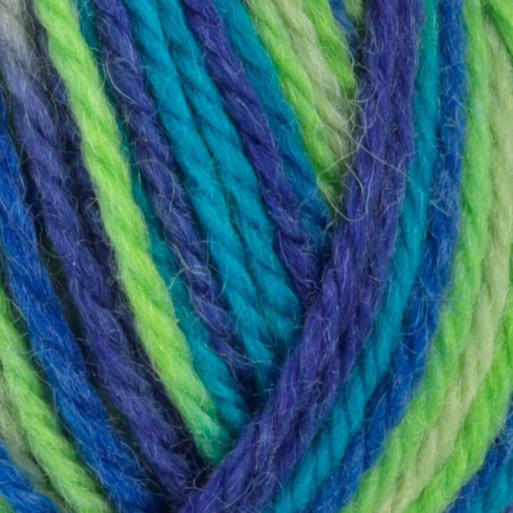 Viking Garn Sportsragg - Multi-niebiesko-zielony 552