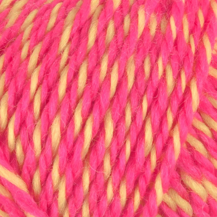 Viking Garn Sportsragg - Multi różowy/żółty 557