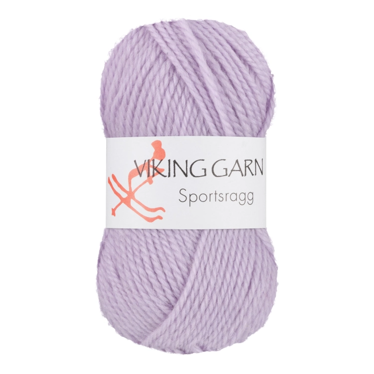 Viking Garn Sportsragg - Jasny fiolet 567