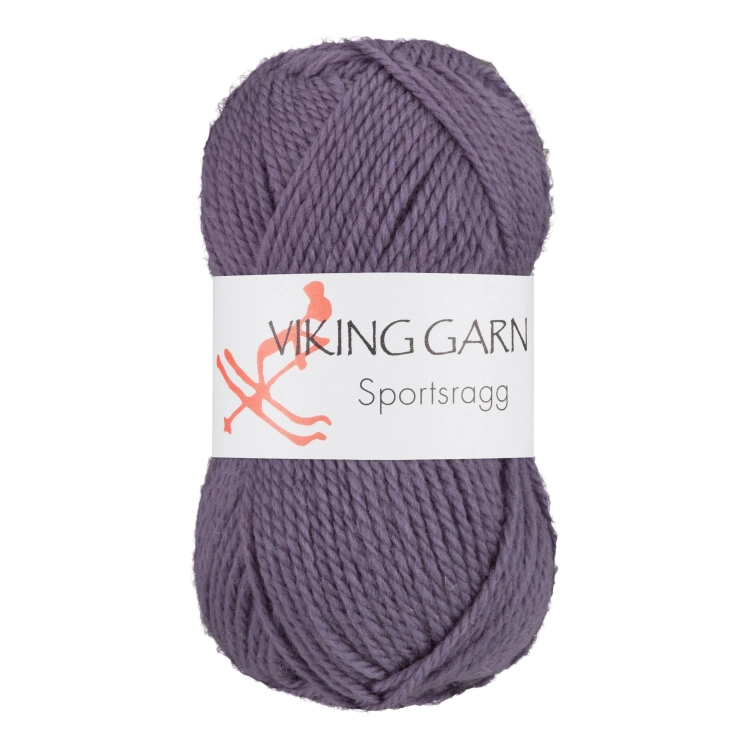 Viking Garn Sportsragg - Przykurzony fiolet 568