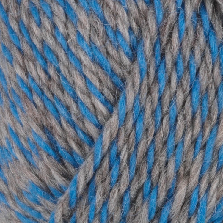 Viking Garn Sportsragg - Multi-szaro-niebieski 570
