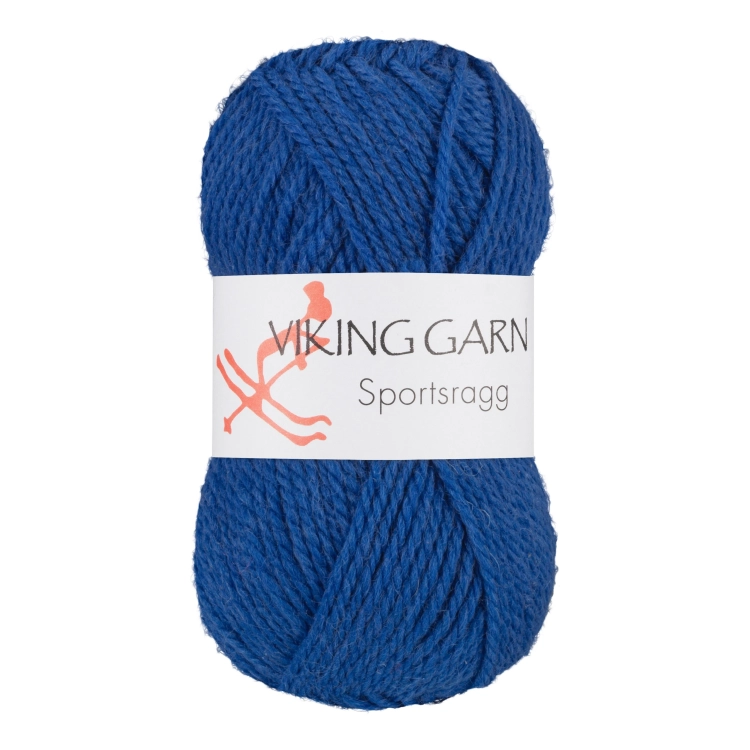 Viking Garn Sportsragg - Królewski niebieski 576