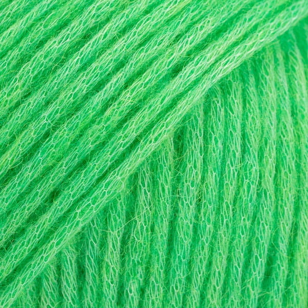 Drops Air - papuzia zieleń / mix 43