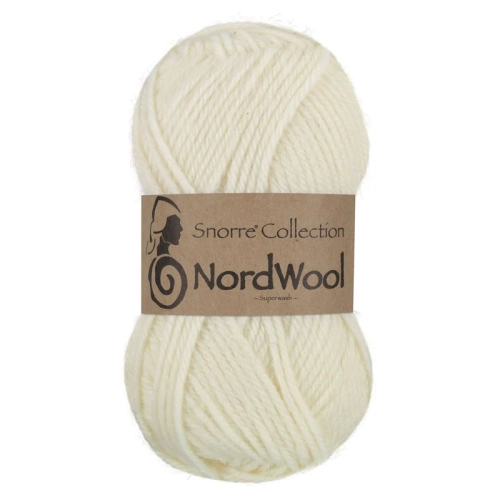 Viking Garn Snorre Collection NordWool - Biały 100