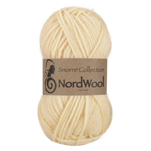 Viking Garn Snorre Collection NordWool - Naturalna biała 102