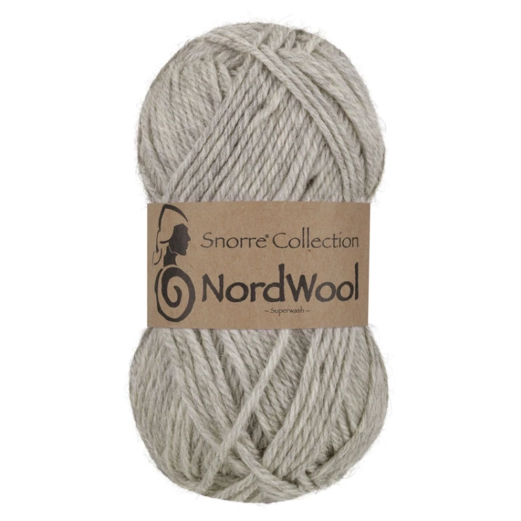 Viking Garn Snorre Collection NordWool - Jasny szary 113