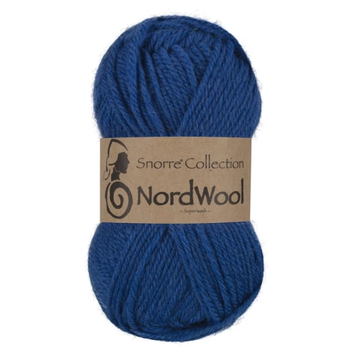 Viking Garn Snorre Collection NordWool - Niebieski kobalt 125