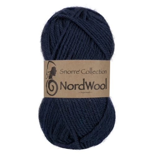 Viking Garn Snorre Collection NordWool - Granatowy 126