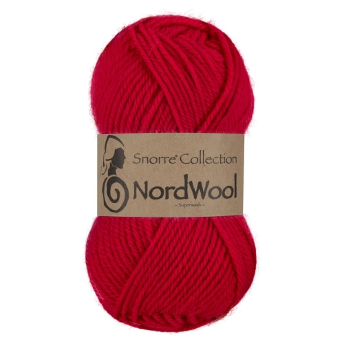 Viking Garn Snorre Collection NordWool - Czerwony 150