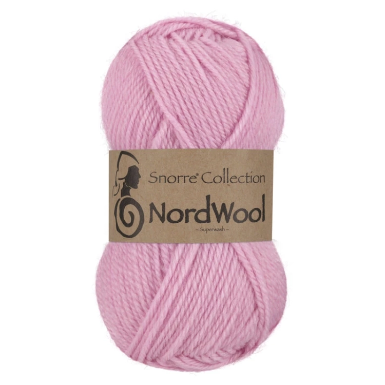 Viking Garn Snorre Collection NordWool - Jasny różowy 165