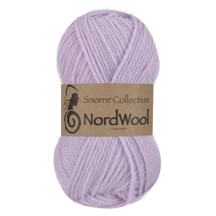 Viking Garn Snorre Collection NordWool - Jasny liliowy 167