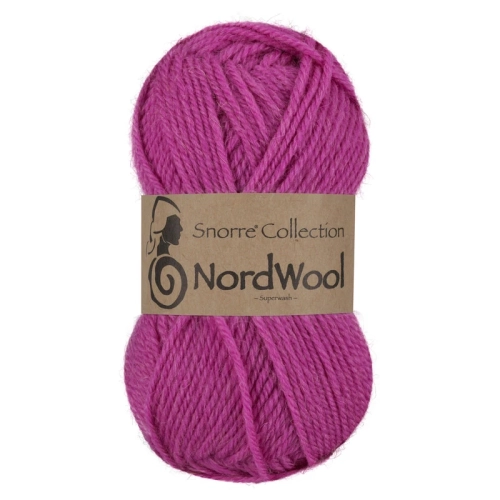 Viking Garn Snorre Collection NordWool - Ciemny różowy 174