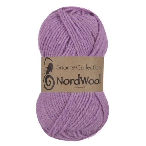Viking Garn Snorre Collection NordWool - Liliowy 177