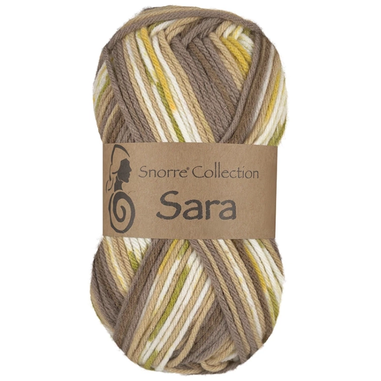 Viking Garn Snorre Collection Sara - Multi beżowy/zielony 909
