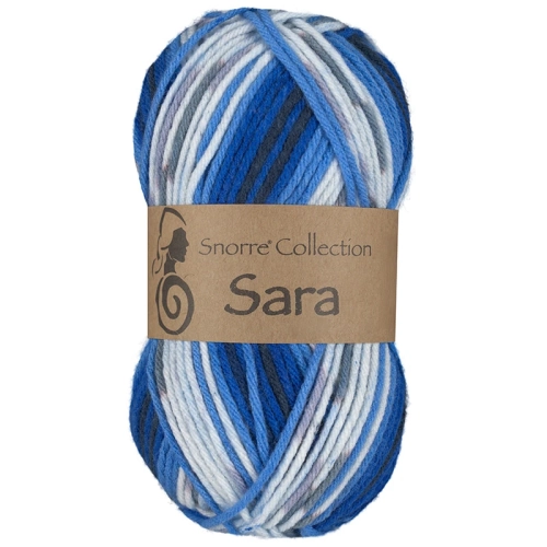 Viking Garn Snorre Collection Sara - Multi niebieski 923