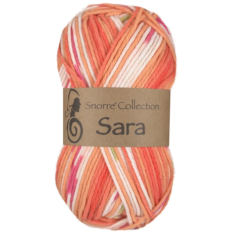 Viking Garn Snorre Collection Sara - Multi morelowy 952