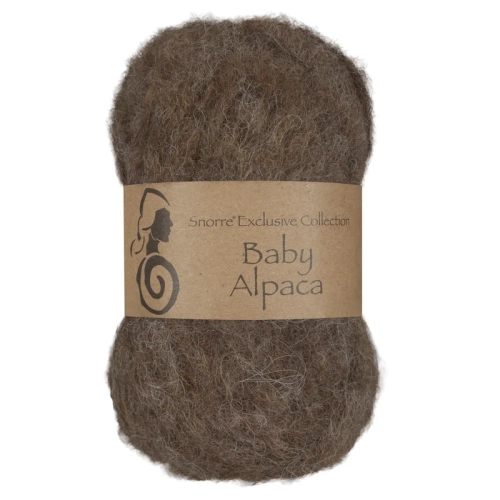 Viking Garn Snorre Exclusive Baby Alpaca - Brązowy 308