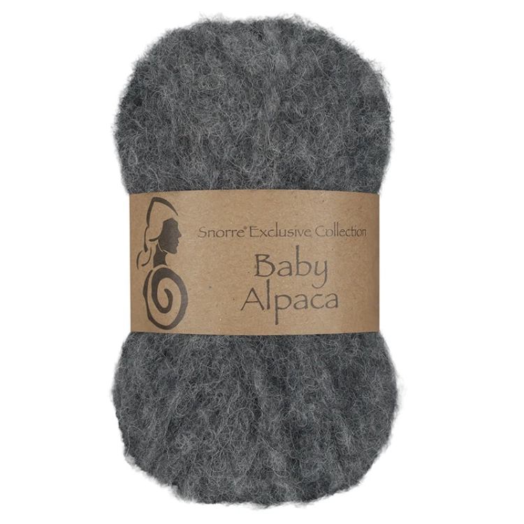 Viking Garn Snorre Exclusive Baby Alpaca - Szary 315