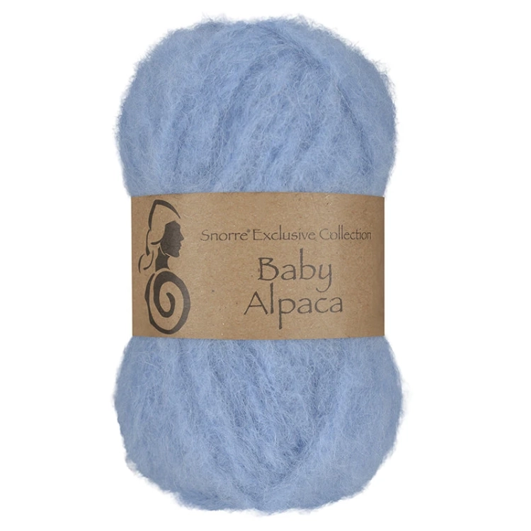Viking Garn Snorre Exclusive Baby Alpaca - Jasnoniebieski 320