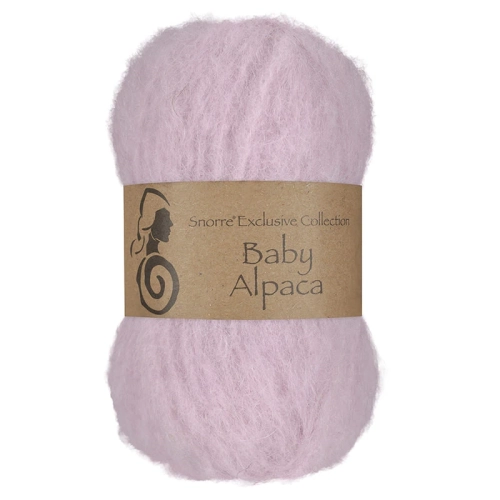 Viking Garn Snorre Exclusive Baby Alpaca - Jasnoróżowy 364