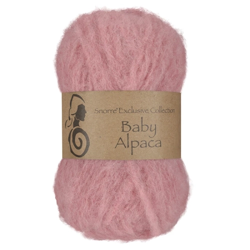 Viking Garn Snorre Exclusive Baby Alpaca - Jasny staroróżowy 374
