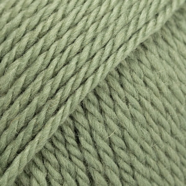 Drops Alaska - zielona szałwia / uni colour 75