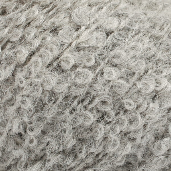 Drops Alpaca Boucle - jasny szary