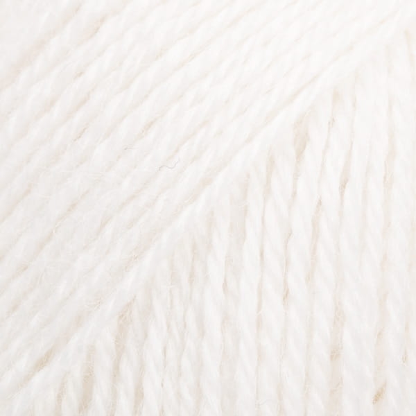 Drops Alpaca - biały / uni colour 101