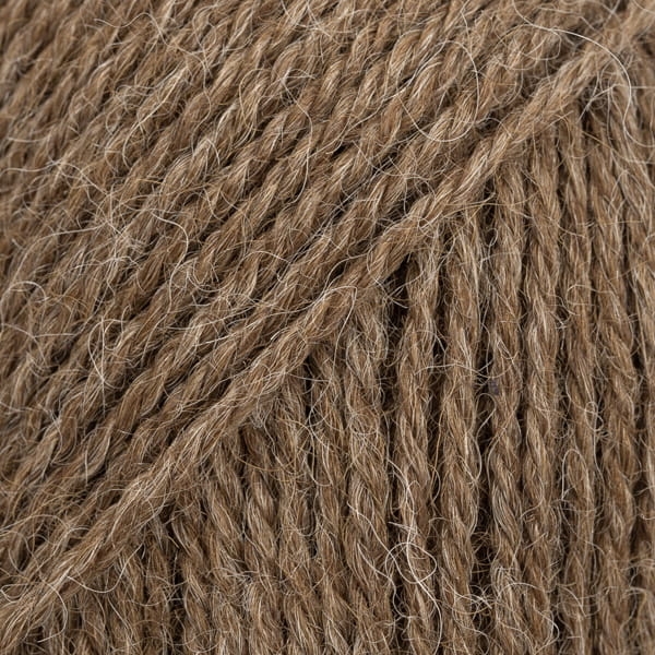 Drops Alpaca - brąz / mix 607