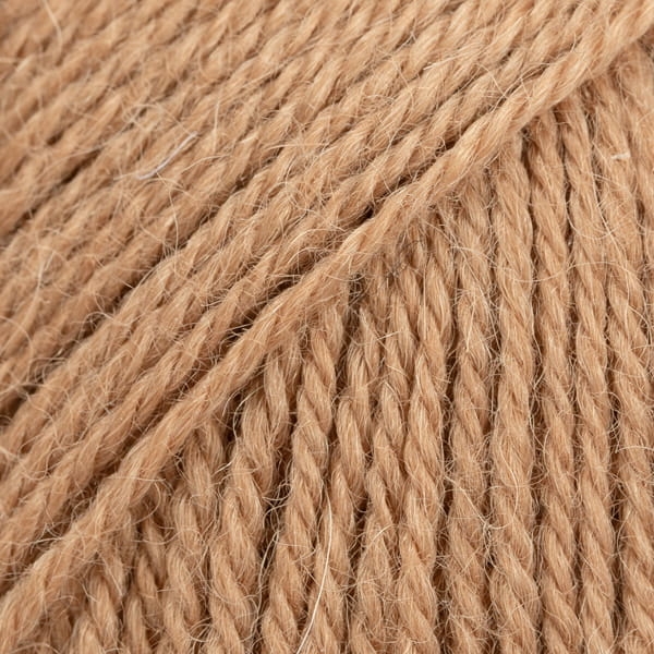 Drops Alpaca - migdałowy / uni colour 9031