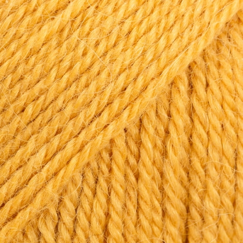 Drops Alpaca - złoty żółty / uni colour 2923