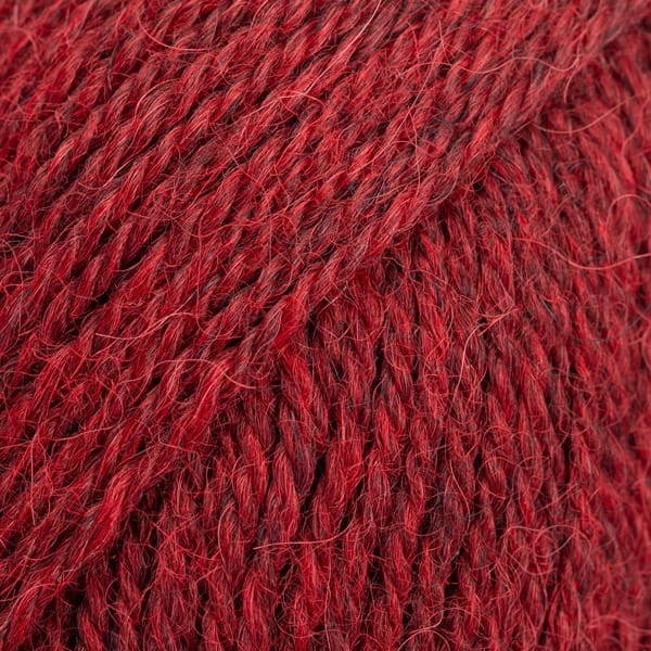 Drops Alpaca - bordowy / mix 3650