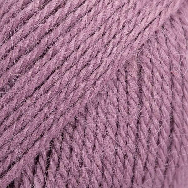 Drops Alpaca - fiołkowo-różowy / uni colour 3800
