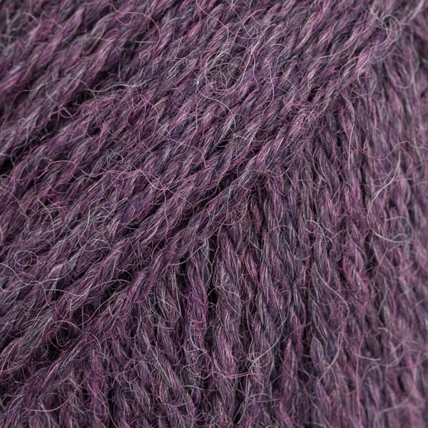 Drops Alpaca - fioletowa mgiełka / mix 9023