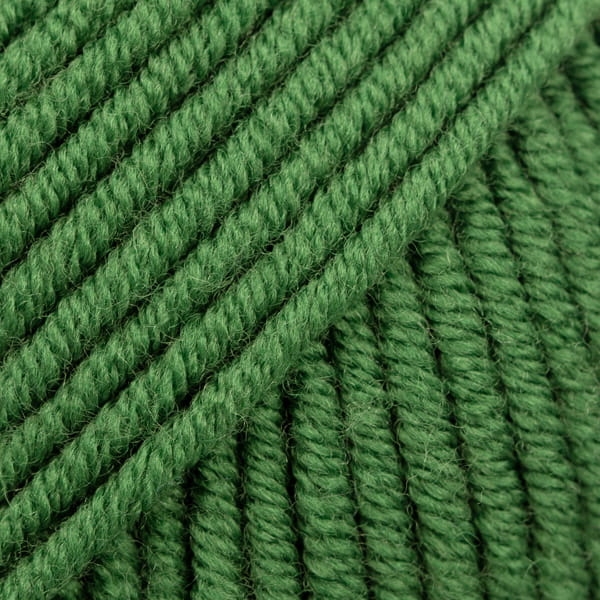 Drops Big Merino - zielony leśny / uni colour 14