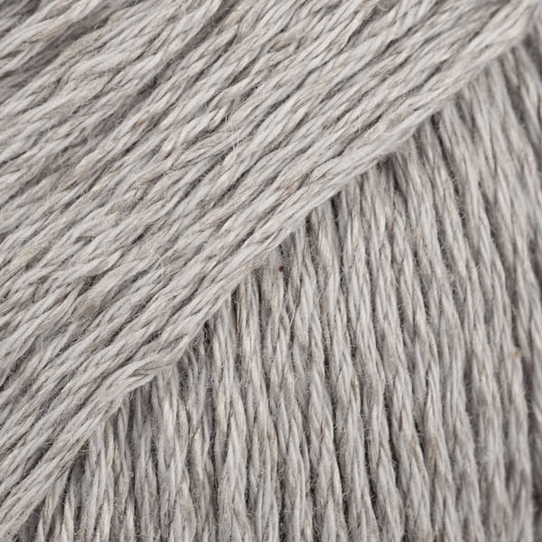 Włóczka Drops Bomull-Lin - jasny szary / uni colour 15