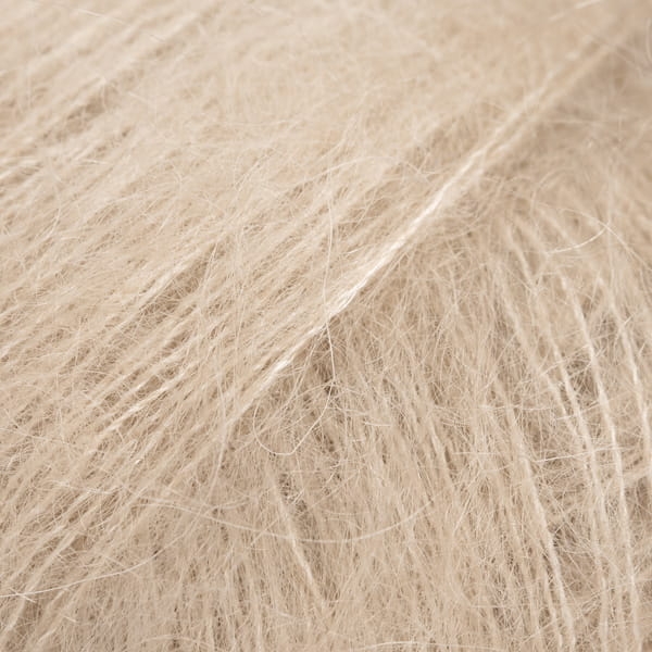 Drops Kid-Silk - piaskowy jasny / uni colour 54