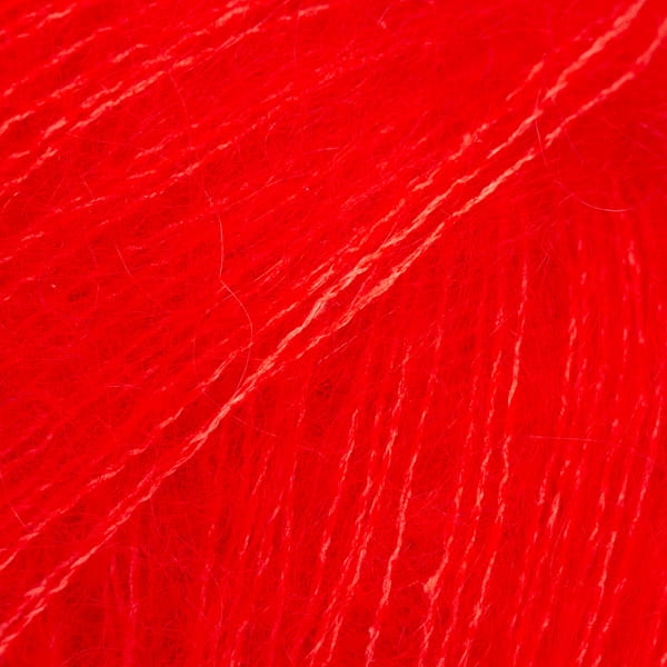 Drops Kid-Silk - głęboka czerwień / uni colour 61