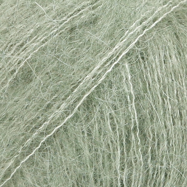 Drops Kid-Silk - zielona szałwia / uni colour 34